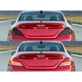 thumbnail image 3 of Rvinyl Tail Light Tint Covers Compatible with Genesis G70 2019-2021 - Matte Smoke, 3 of 10