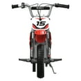 thumbnail image 3 of Razor MX400 Dirt Rocket Electric Bike, Age 8+, 14 Mph, 30-Min Run, 140lb Max, Red, 3 of 12