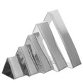 thumbnail image 2 of 5pcs Stainless Steel Cake Ring Triangle Shape Cake Mold Mousse Cake Cutter Baking Mold, 2 of 4