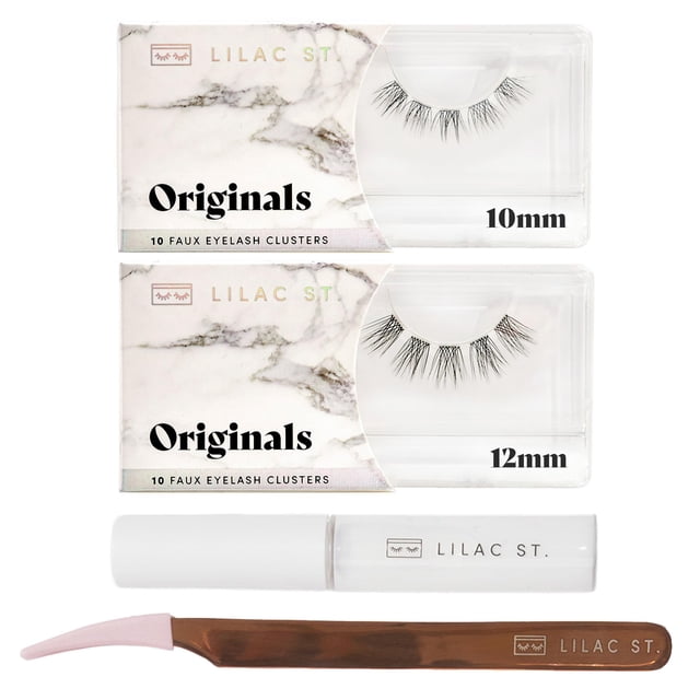 Kit de inicio de pestañas postizas Lilac St. Originals, 20 pestañas