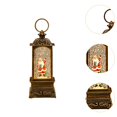 thumbnail image 6 of HILABEE Christmas Snow Globe Christmas Lantern Creative Xmas Ornament Christmas Decoration for Festival Fireplace Shelf Bedside Decor Santa Claus, 6 of 8