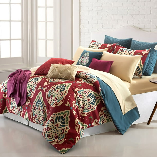 Marrakesh 16 Piece Reversible Bed in a Bag by Pacific Coast Textiles ...