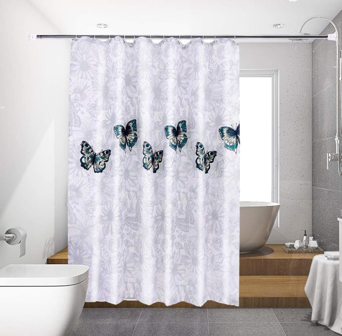 AntiBacterial Mould & Mildew Proof Water Resistant Shower Curtains