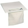 Pedal Sta White Serger Pad and Trim Catcher with Polyethylene Foam Bottom
