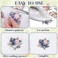 thumbnail image 3 of Iron-on Transfers Stickers, 59pcs Flower Butterfly Heat Transfer Patches Iron on Decals for Clothes Bag Pillowcase DIY Decorations, 3 of 5