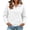 #White 1, variant on Vynhevius Women Mock Neck Sweatshirt Half Zip Long Sleeve Loose Casual Pullover Top With Pocket