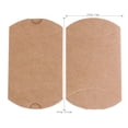 thumbnail image 4 of MasteelfCA NUOLUX Kraft Vintage Boxes Brown Shabby Rustic Wrapping Gift Candy Boxes with Rope Wedding Favor Pack of 50, 4 of 8