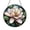 Acrylic 3.5 Inch, variant on Magnolia Flower Stained Glass Suncatcher, Elegant Pink Bloom Window Hanging Decor, Floral Botanical Art Panel for Living Room Bedroom Garden Sunroom Patio Farmhouse Home Accent Gift