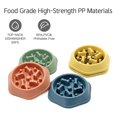 thumbnail image 3 of Dog Bowl Dog Slow Feeder Bowls Bloat Stop Food Bowl Rompecabezas interactivo Healthy Eating Bowl (verde),11 Feliz Sencillez, 3 of 5