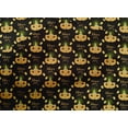 thumbnail image 4 of oneOone Cotton Cambric Black Fabric Halloween Craft Projects Decor Fabric Printed By The Yard 56 Inch Wide, 4 of 4