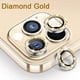 thumbnail image 1 of Protector de lente de cámara para IPhone 11, 12, 13 Pro Max Mini 15 Pro Max, cristal Protector para IPhone 14 Pro Max, 3 uds., 1 of 4
