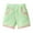 Green, variant on Ohufall Cotton Shorts for Toddler Kids Boys Girls Summer Fashion Casual Plaid Elastic Waist Short Pant with Pockets, 1-4 Years