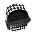 thumbnail image 6 of FORMRS School Backpack with Front Zippered Pocket 12" Elementary Student Travel Daypack, Black and White Geometric, 6 of 6
