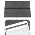 thumbnail image 3 of For Logitech K380 K480 K580 K780 Wireless Keyboard Storage Bag Felt Carrying Case Keypad Sleeve Anti Shock Protective Cover Light Grey K580, 3 of 6