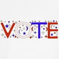 thumbnail image 3 of CafePress - Get Out The Vote Ringer T - 100% Cotton Ringed T-Shirt, 3 of 4