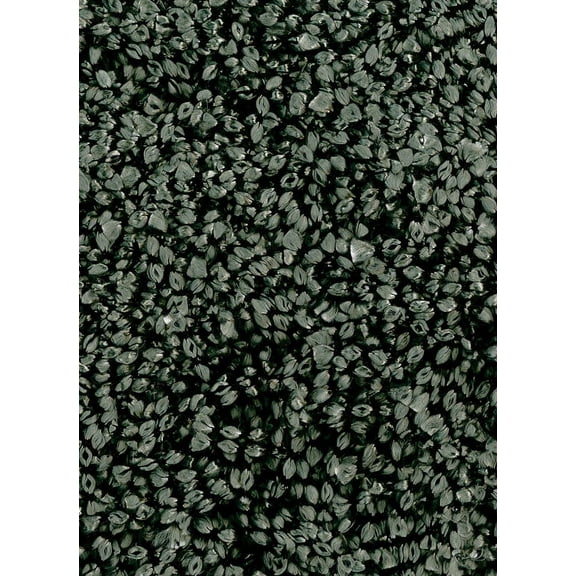 Berkley Moving Shag Area Rug BZ100 Grey Solid Shag 8' x 10' Rectangle