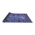 thumbnail image 2 of Ahgly Company Indoor Rectangle Medallion Blue French Area Rugs, 6' x 9', 2 of 4