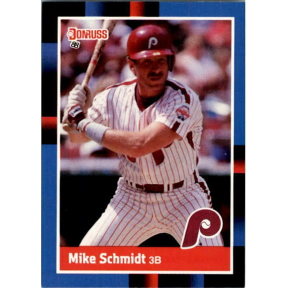 1988 Mike Schmidt Donruss Baseball Card #330