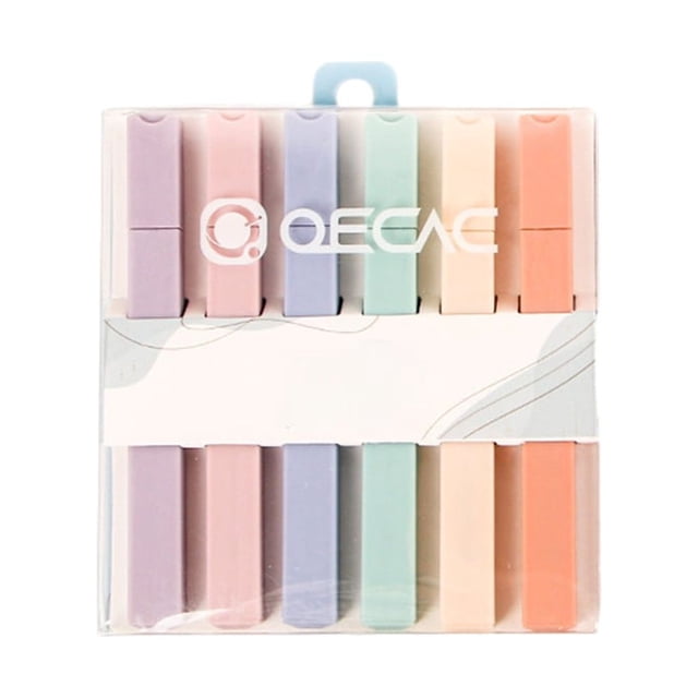 Maoww Fluorescent pen, student stationery, learning supplies, single headed marker pen, Marmorandi colored pen, hand tent pen, colored marker pen