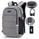 thumbnail image 2 of Mochila Antirrobo Para Portátil De 12 A 16 Pulgadas Color Gris, 2 of 2