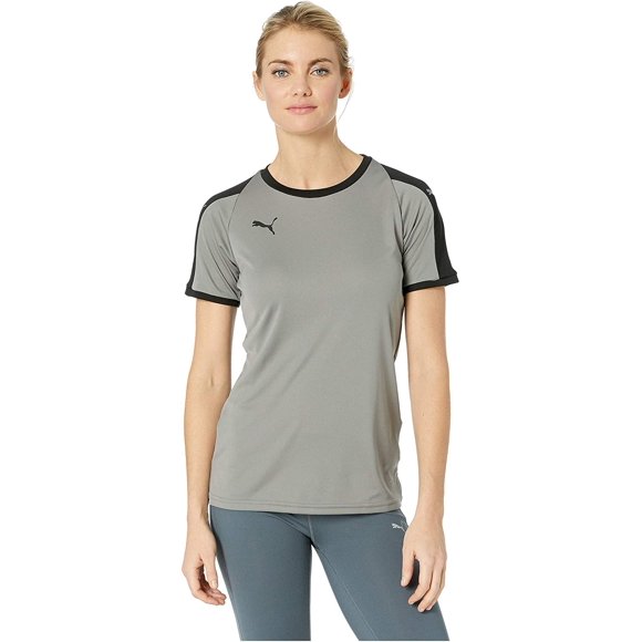 Puma Womens Liga Jersey - Steel Gray/Black - X-Small
