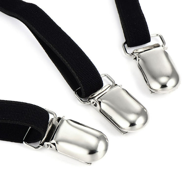 Men's Leather Shoulder Strap Suspenders With Strap, Gentleman's