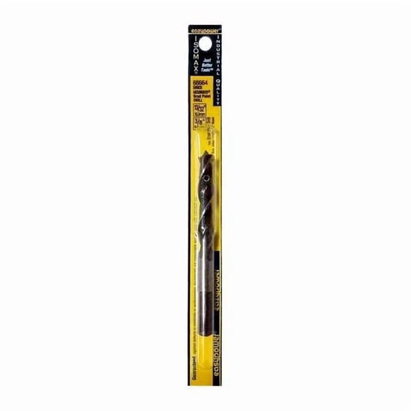 Eazypower Brad-Point Drill Bit,3/8" Size 88664