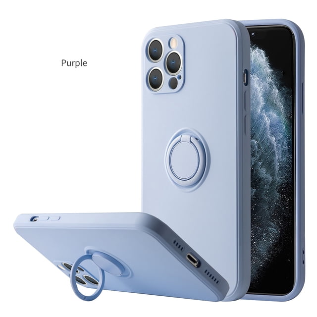 Soporte de silicona líquida para anillo de dedo, soporte magnético para iPhone 13 12 11 Pro Max Mini XR XS Max 7 8 Plus SE 2020, funda para teléfono Tan Jianjun unisex