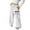 d-561White109, variant on MEZZALL Kids Girls Bowknot Printed Baggy Sweatpants Lightweight Straight Leg Athletic Pants With Pockets Cozy Daliy Slacks Trousers