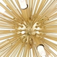 thumbnail image 5 of 6 Light Chandelier with Gold Leaf Finish, 5 of 7