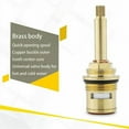 thumbnail image 3 of Ceramic Brass Replacement Faucet Cartridges (Red + Blue), 3 of 5