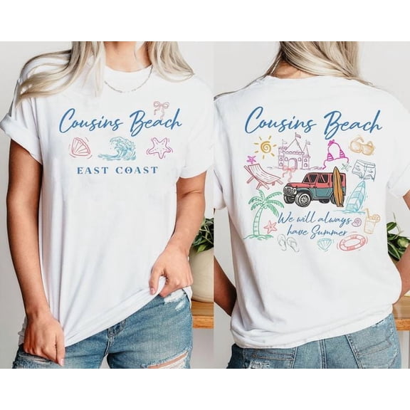 Unisex Team Conrad Fisher - Cousins Beach Est. 2009 T-shirt - The Summer T-Shirt, Sizes S-5XL, Tbun