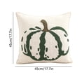 thumbnail image 3 of Fall Embroidered Pillow, Maple Leaf Cushion, Halloween Sofa Decor, Tufted Textured Design and Festive Themed Patterns for Living Room Sofas, Bedroom Accents, and Party Settings, 3 of 6
