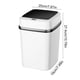 thumbnail image 3 of Bote de basura inteligente con sensor para el hogar, tapa de apertura automática, a prueba de olores, para dormitorio, baño, sala de estar, cocina, batería de larga duración, bote de basura de plástic, 3 of 6