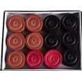 thumbnail image 2 of Monedas de madera Carrom Board TAZAS 24 + 1 Striker International, 2 of 5