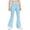 Sky Blue, variant on Zecgelong Girls Lined Solid Color Leggings Jogger Pants For Toddler And Big Kids Soft Casual Winter Warm Trousers Girls Leggings Size Green 5-6 Years