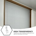 thumbnail image 2 of Masteelf 20 pcs  Clear Plastic Blinds Clips Hidden Valance Clips For Window Treatments Valance Retainer Clips Holder For Vertical Blinds Accessories, 2 of 8