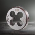 thumbnail image 4 of Transemion 2pieces High Accuracy Thread Durability And Exquisite Craft For Precise Tapping Rustproof Die m10 1Set, 4 of 6