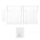 thumbnail image 1 of Caja de caja para Raspberry Pi estuche transparente para cubierta de frambuesa Estuche transparente esmerilado Estuche protector de componente Fácil uso para piezas de, 1 of 8