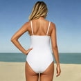thumbnail image 5 of Maternity One Piece Swimwear Front Cross Pregnancy Swimsuit Bathing Suit Maternity Bikini, 5 of 6