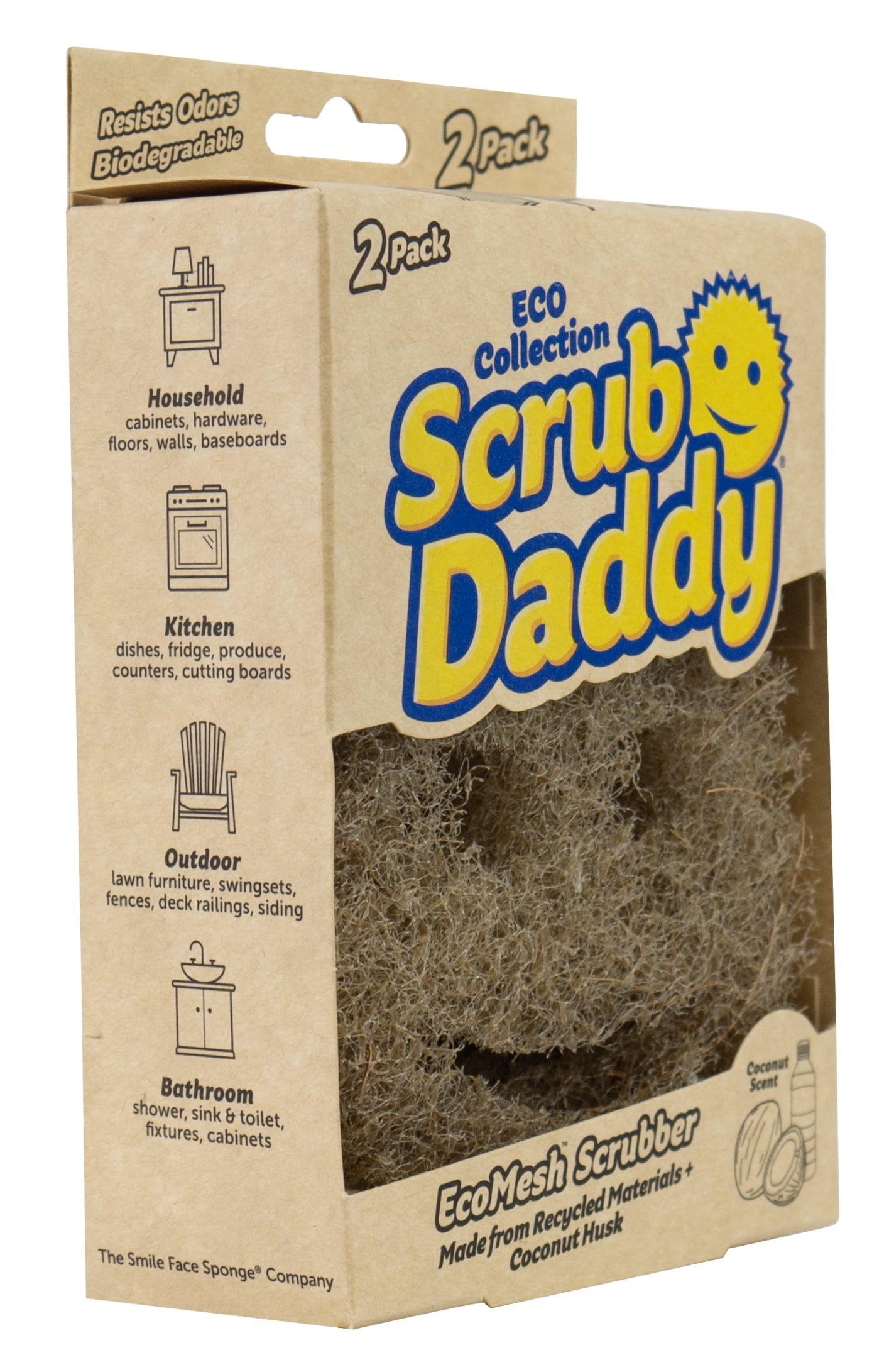 Scrub Daddy ECO Collection Dye Free Sponge - Shop Sponges