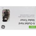 thumbnail image 4 of GE 15107 6-Outlet Grounded Yard Stake with Timer, 4 of 5