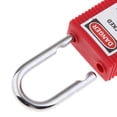 thumbnail image 4 of S SERENABLE Cadenas de Sécurité avec Clé Différent 25mm Métal Extérieur Rouge, 4 of 9