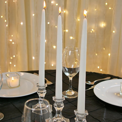Holiday Home Event & Wedding Decor Richland LED Taper Candles Set of 12 