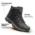 thumbnail image 6 of NORTIV 8 Men's Waterproof Hiking Boots Outdoor Mid Trekking Lightweight Mountaineering Shoes, 6 of 7