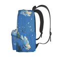 thumbnail image 3 of Disketp Hibiscus Flowers Calm Water Mochila Escolar de Gran Capacidad y Peso Ligero, Mochila de Viaje Ideal para Escuela, Trabajo y Uso Diario, Cómoda y con Estilo, 3 of 8