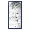 thumbnail image 2 of ArtToFrames 19" x 42" Navy Blue Picture Frame, 19x42 inch Blue Wood Poster Frame (WOM-4603),  Pack, 2 of 8