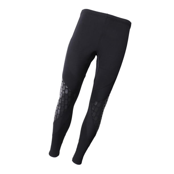 Pantalones de neopreno de hombre Pantalones súper elásticos de neopreno de 1,5 mm para deportes acuáticos XXL Cola Pantalones de traje de neopreno de los hombres