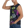 thumbnail image 3 of Invader Zim Men's Tank Top Lightweight Summer Sleeveless Tee Shirt Muscle Tank Tops Workout T-Shirts Casual Athletic Undershirts, 3 of 7