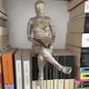 thumbnail image 2 of Estatuilla Pensador JAMW decoración del hogar mujer Lectura resina Sencillez, 2 of 5